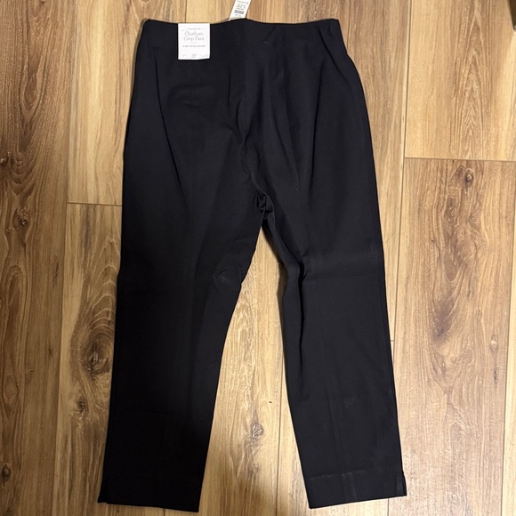 Talbots Women’s Crop Black Dress Pants - Picture 3 of 3